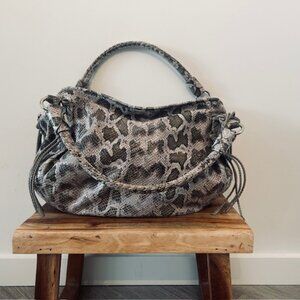 COLE HAAN - Snakeskin Satchel handbag